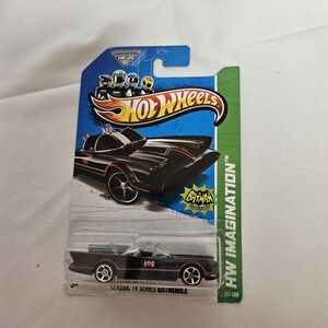 Classic TV‎ Series Batmobile - Black Hot Wheels